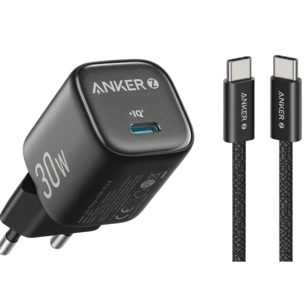 Anker Zolo 30w USB-C Charger with 3ft Cable