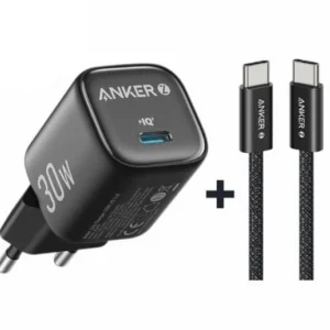 Anker Zolo 30W USB-C Charger with 3ft USB-C Cable