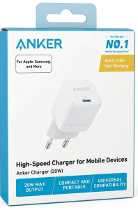 Anker Charger 20W Buy Original Mobile Accessories in Pakistan - STMobile.pk anker charger 20w stmobilepk