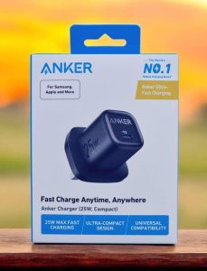 Anker Charger 25W Compact Buy Original Mobile Accessories in Pakistan - STMobile.pk anker 25w compact STmobile.pk