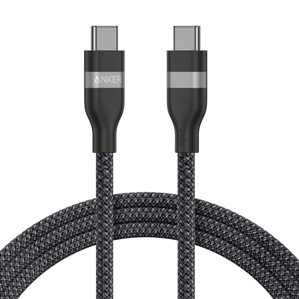 anker-usbc-to-usbc-upcycled-stmobile.pk Anker Usb-C to Usb-C Cable 3ft, 240w, Upcycled Braided
