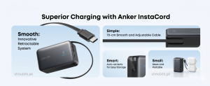 Anker Nano Power Bank 10k 45W Built-In Retractable USB-C Cable Stmobile.pk