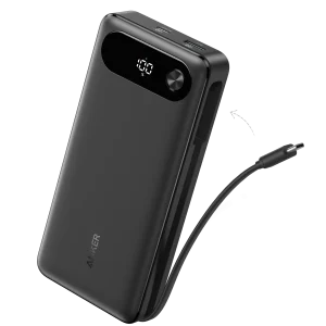 Anker Powerbank (20,000mah, 87w, Built-In Usb-C Cable stmobile.pk