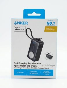 Anker MagGo Powerbank 10,000mah, 35w, For Apple Watch