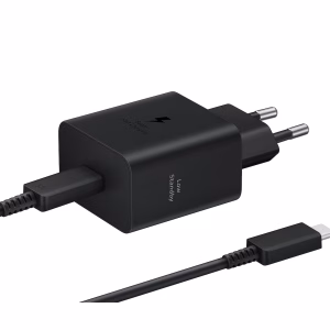 Samsung 45W Power Adapter Price in Pakistan – charger with USB‑C port and 1.8m cable compact design
