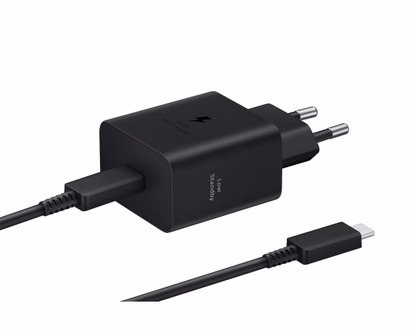 Samsung 45W Power Adapter Price in Pakistan – charger with USB‑C port and 1.8m cable compact design